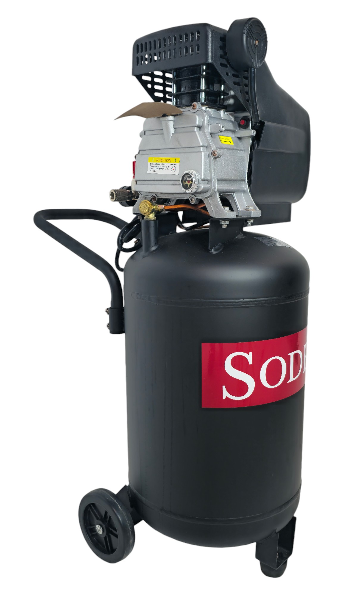 COMPRESOR 50L VERTICAL ACEITE 2.5HP 110V/60HZ SODER COM25050