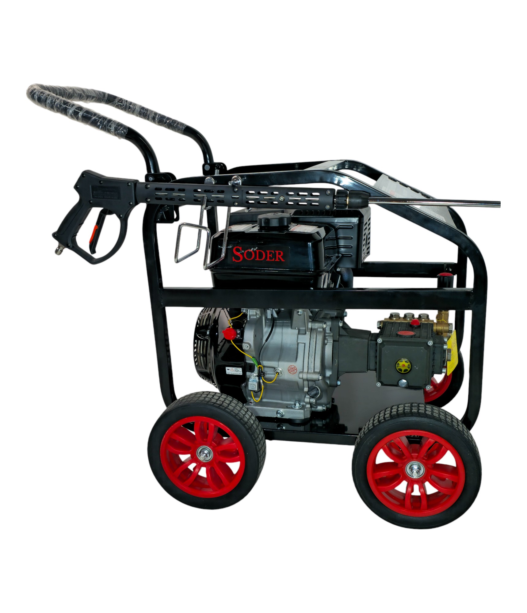 HIDROLAVORA GASOLINA 15HP BS190F (3700 PSI) PG250 SODER HID25001