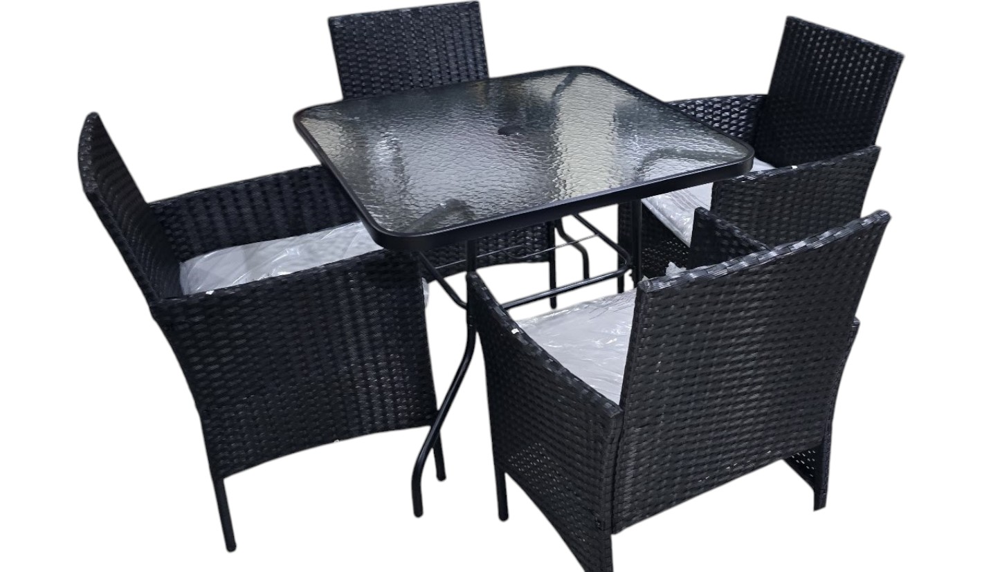 JUEGO DE  COMEDOR 4 SILLAS 1 MESA COM12307